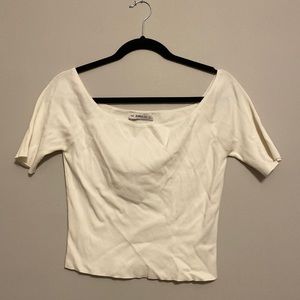 Zara knit scoop neck small